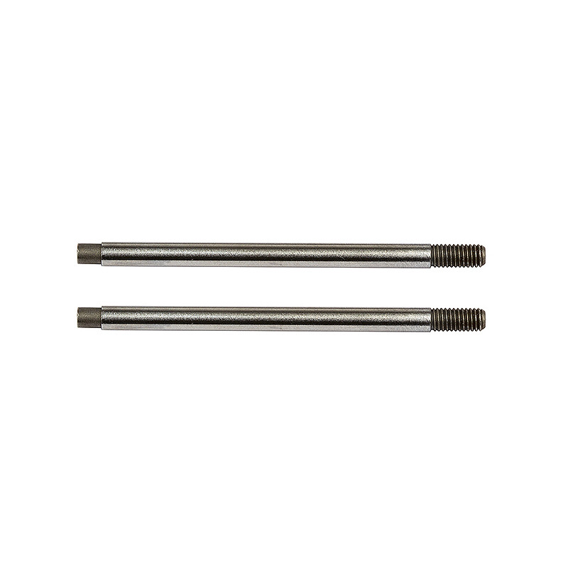 3x29 SHOCK SHAFTS V2, CHROME (B74) - TEAM ASSOCIATED - AS91645