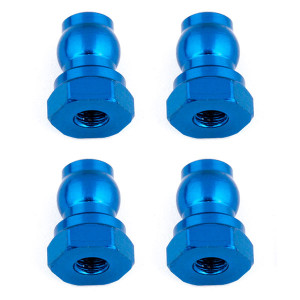SHOCK BUSHINGS 10 MM BLUE ALUMINUM - ASSOCIATED - 91815
