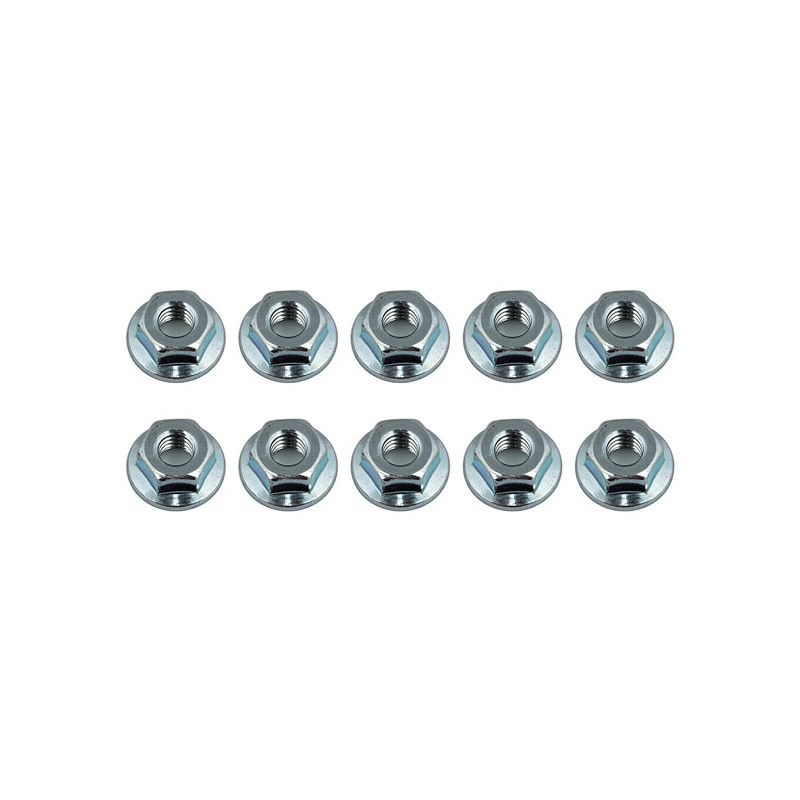 M4 SERRATED STEEL WHEEL NUTS - ASSOCIATED - 91826
