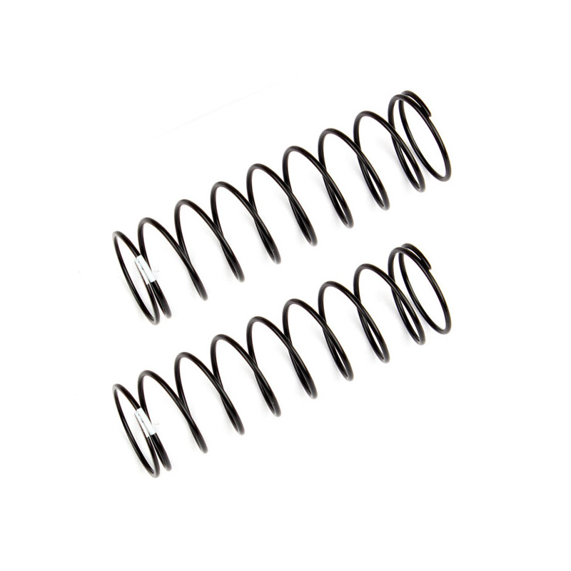 REAR SHOCK SPRINGS WHITE 1.90 LB/IN L61MM - ASSOCIATED - 91838