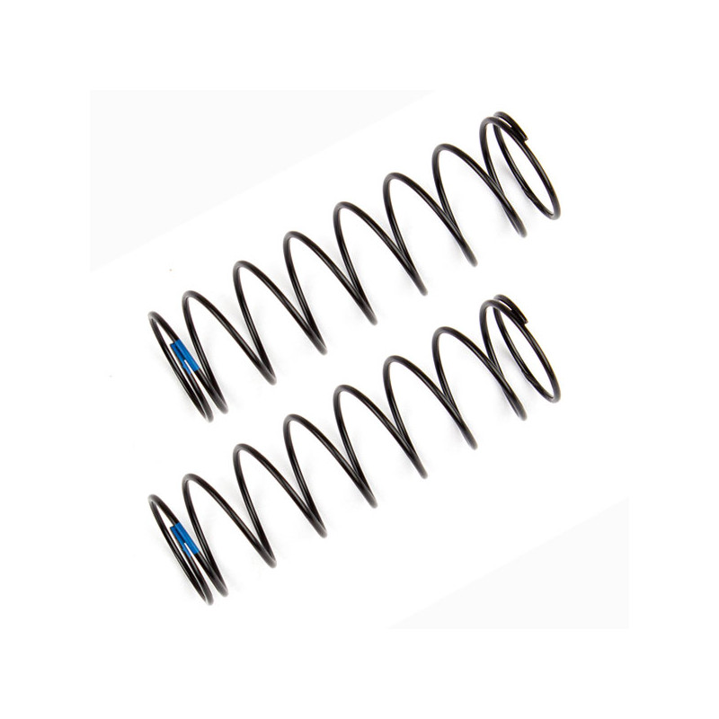 REAR SHOCK SPRINGS BLUE 2.20 LB/IN L61MM - ASSOCIATED - 91840