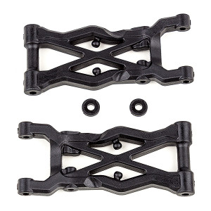 B6.2 REAR SUSPENSION ARMS (75mm) - ASSOCIATED - 91855