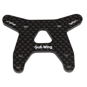 B6.3 FRONT SHOCK TOWER CARBON FIBRE - ASSOCIATED - 91880