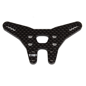 B6.3 REAR WIDE SHOCK TOWER CARBON FIBRE - ASSOCIATED - 91881