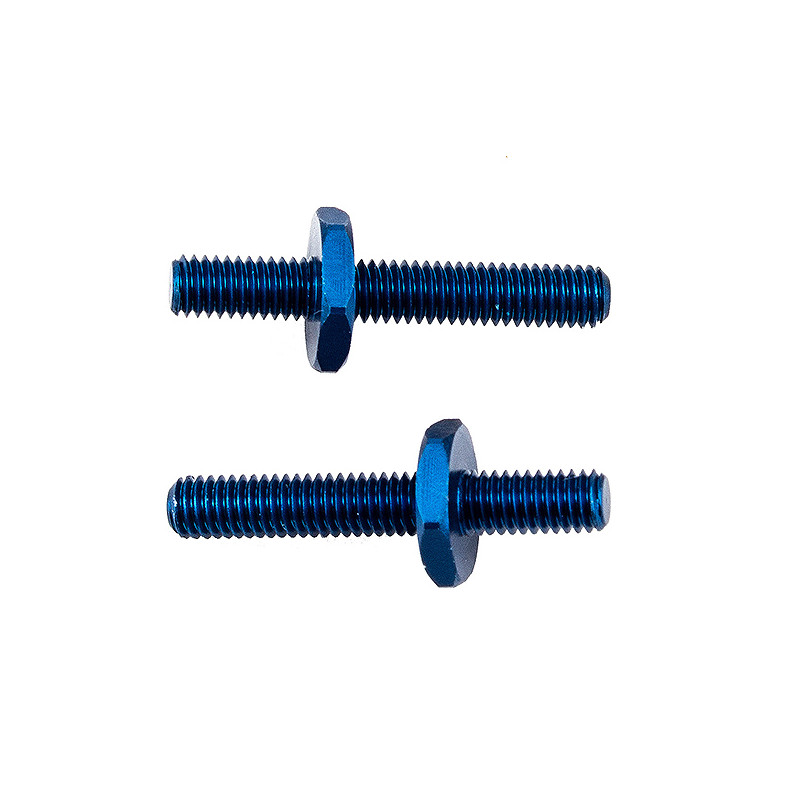 B6.3 FT ALUM. BATTERY STRAP SHOULDER SCREWS - ASSOCIATED - AS91905