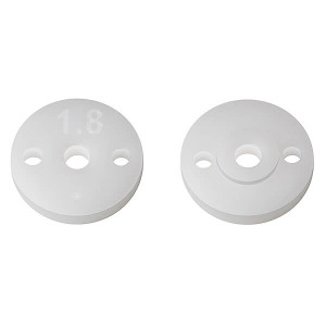 FT 13MM SHOCK PISTONS 2.0MM, 2 x 1.8 - ASSOCIATED - AS91938