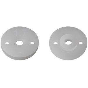 FT 13MM SHOCK PISTONS 2.0MM, 2 x 1.7 - ASSOCIATED - AS91937