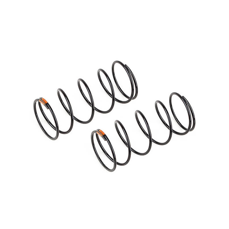 13MM FRONT SHOCK SPRINGS ORANGE 4.3LB/IN - ASSOCIATED - 91945