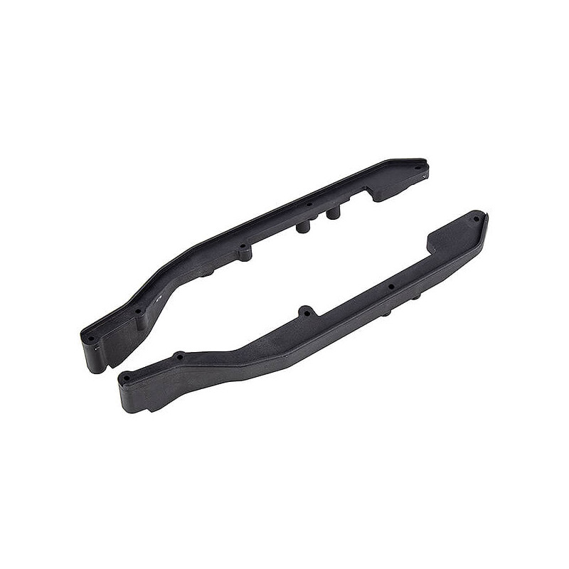 RC10B6.4 FT SIDE RAILS CARBON - ASSOCIATED - AS91970