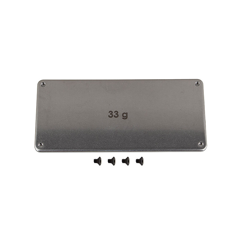 RC10B6.4 FT 33g ESC WEIGHT STEEL - ASSOCIATED - AS91977