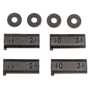 B74/B6.2 REAR HUB INSERT SET - ASSOCIATED - 92179