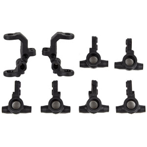 RC10B7 CASTER AND STEERING BLOCKS - ASSOCIATED - 92414