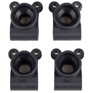 RC10B7 FT REAR HUBS, CARBON - ASSOCIATED - 92413