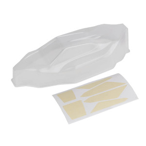 RC10B7 FT LIGHTWEIGHT BODYSHELL, CLEAR - ASSOCIATED - 92423