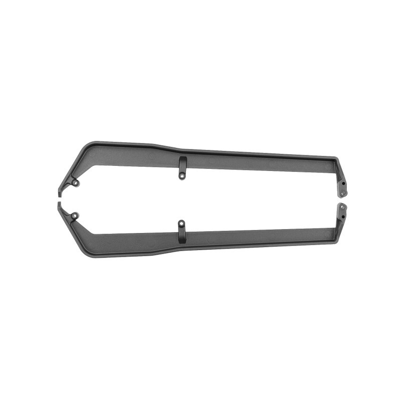 RC10B84 Bavettes latérales Graphite - ASSOCIATED - 92502