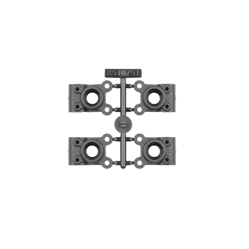 RC10B7 Fusées arrière -4mm Offset Graphite - ASSOCIATED - 92519