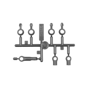 RC10B84 STEERI NG LINKS / PIVOT BALL SOCKETS - ASSOCIATED - 92523