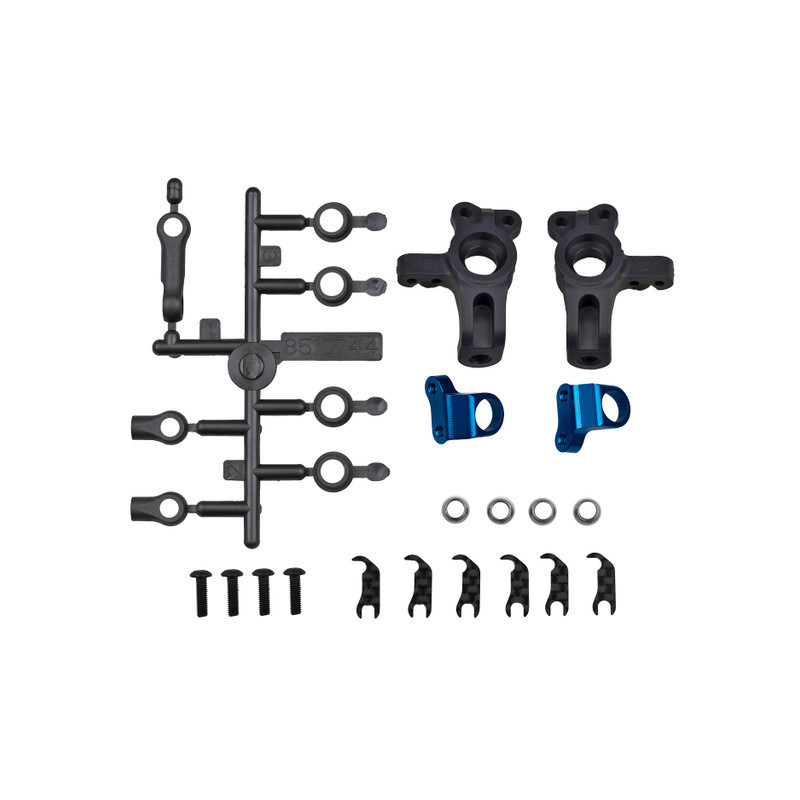 RC10B84 FT ADJUST. KPI STEERING BLOCK KIT - ASSOCIATED - 92536
