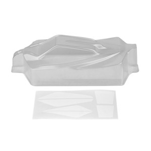 RC10B84 BODY, CLEAR - ASSOCIATED - 92554