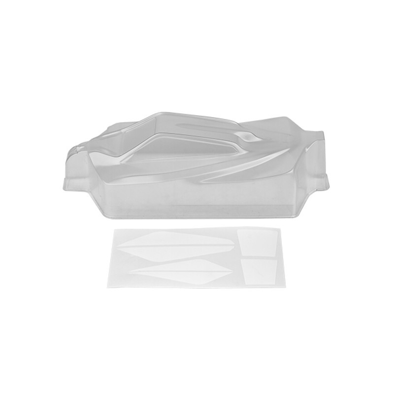 RC10B84 FT LIGHTWEIGHT BODY, CLEAR - ASSOCIATED - 92555