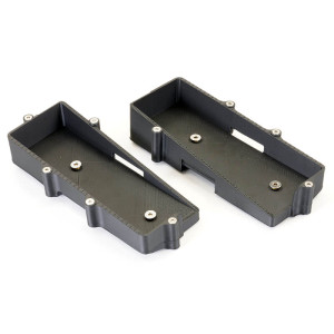 RC8B4e L/R BATTERY TRAY STICK PACKS (3D PRINTED) - CENTRO - C0216