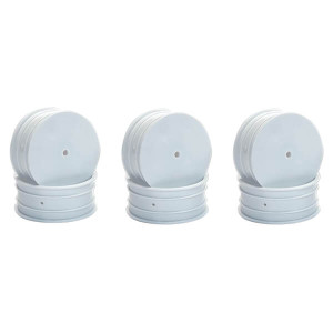 BUGGY FRONT 1/10 4WD WHEEL WHITE - 3 PAIRS - CENTRO - C0261W
