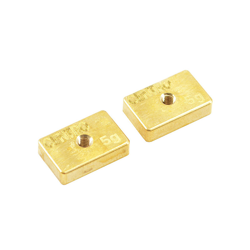 PRECISION BRASS 5G BALANCING WEIGHTS (PR) - CENTRO - C0510