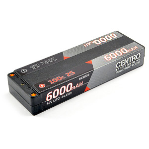 Accu stick LCG 2S 6000mah 7.4V 100C  - CENTRO - C5020