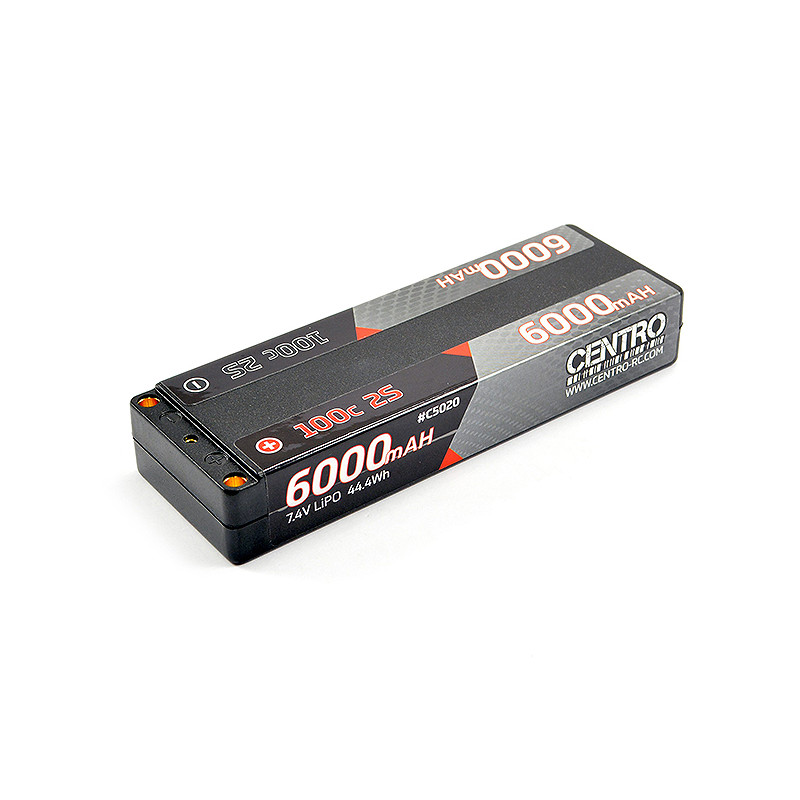 Accu stick LCG 2S 6000mah 7.4V 100C  - CENTRO - C5020