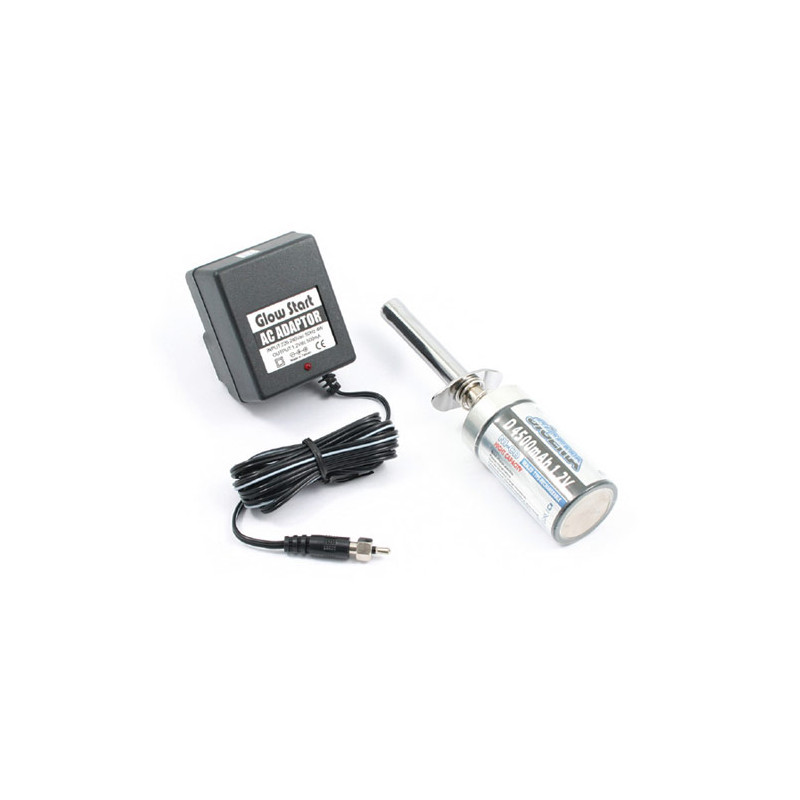 4500mah GLOW STARTER w/CHARGER (EU PLUG) - FASTRAX - FAST50HCE