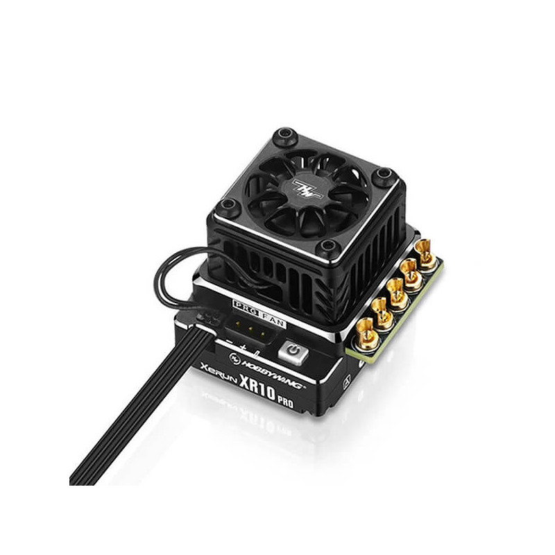 XERUN XR10 PRO V4 G2S SPEED CONTROL - BLACK - HOBBYWING - 30112613