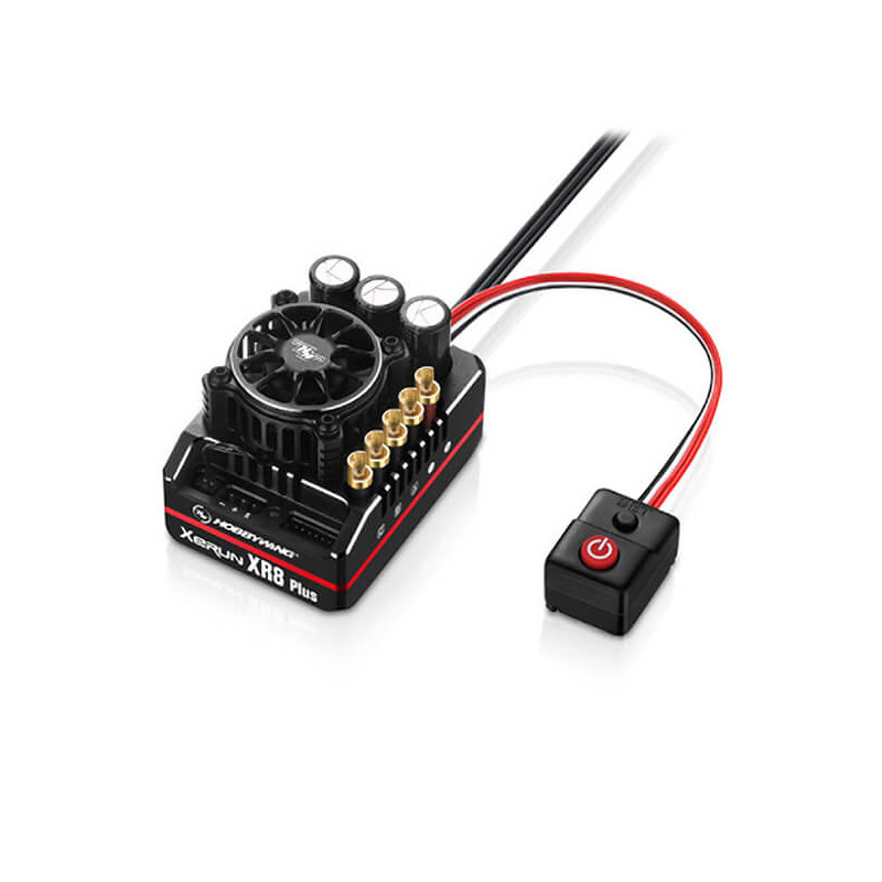 XERUN XR8 PLUS G2S SPEEDCONTROL - BLACK - HOBBYWING - 30113304
