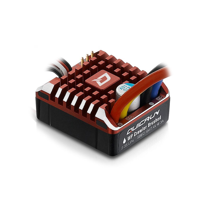 HOBBYWING CRAWLER QUICRUN WP 80A - BLACK - HW30112750 - HOBBYW