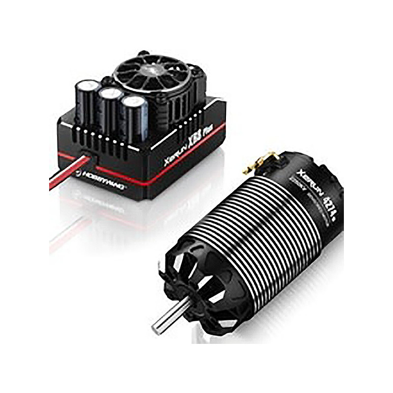 Variateur XR8 Plus G2S & Moteur 4274 G3 2250KV - HOBBYWING - 38020504