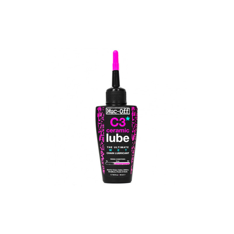 MUC-OFF C3 WET CERAMIC LUBE 50ml - MUC869 - MUC-OFF