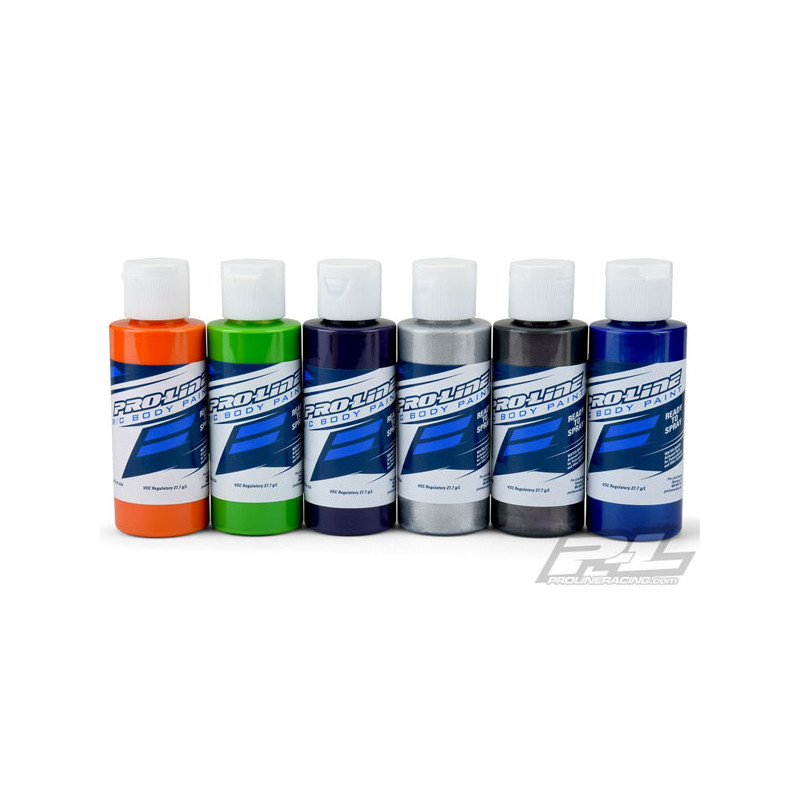 PROLINE RC BODY PAINT PACK SECONDARY - PROLINE - PL6323-01