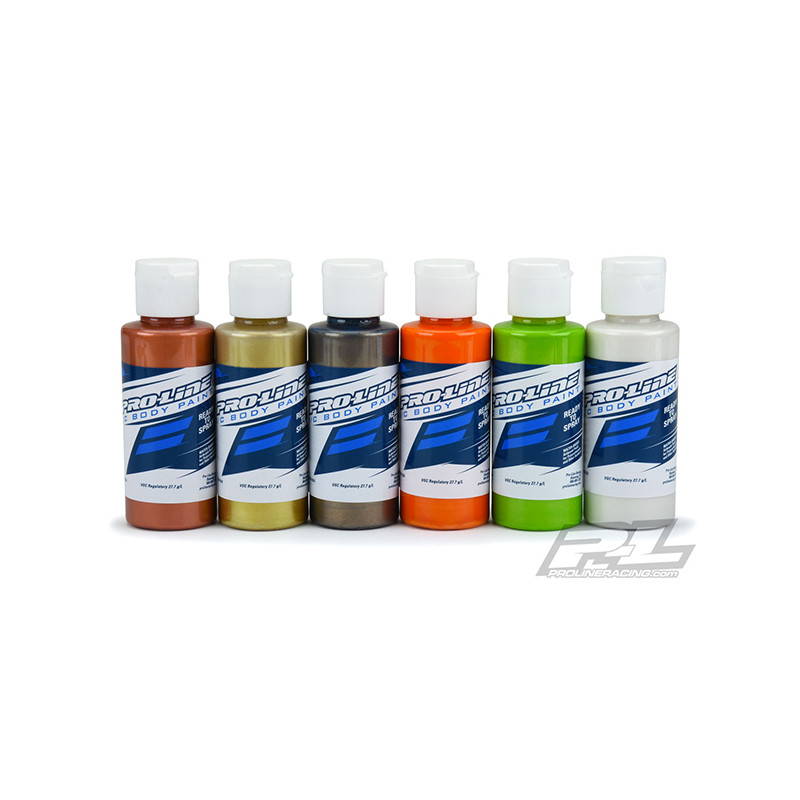 PROLINE RC BODY PAINT PACK METALLIC - PROLINE - PL6323-02