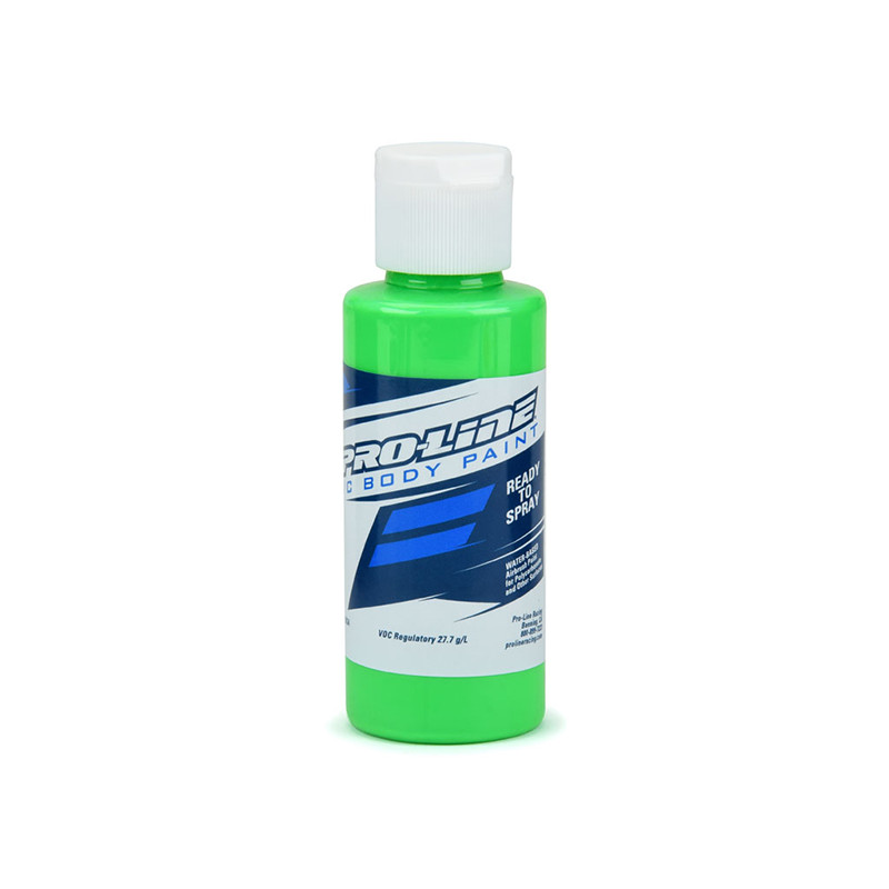 PROLINE RC BODY PAINT FLUORESCENT GREEN - PROLINE - PL6328-03