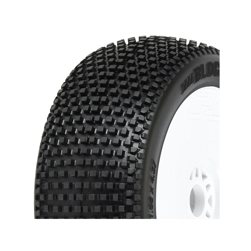 BLOCKADE S4 MOUNT VELOCITY V2 WHITE WHEELS (2) - PROLINE - PL9039-234