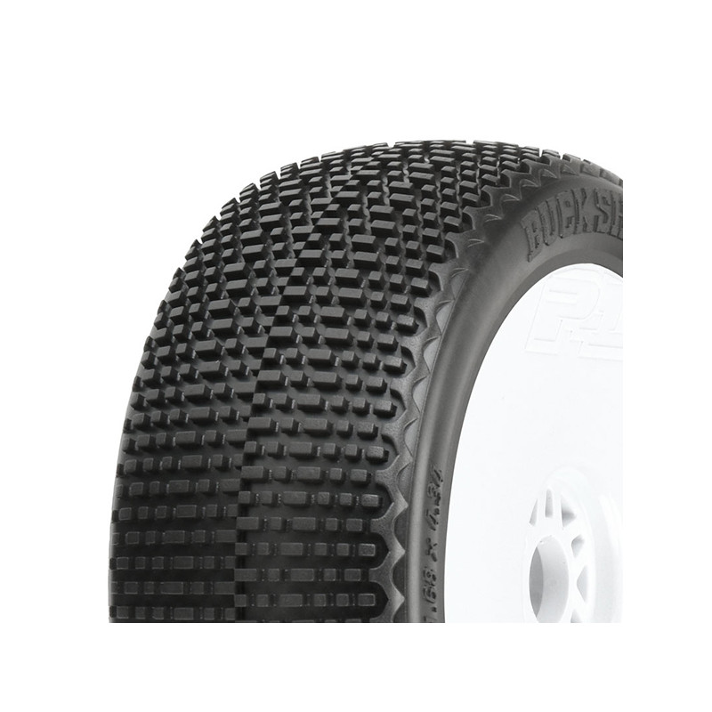 BUCKSHOT M3 MOUNT VELOCITY V2 WHITE WHEELS (2) - PROLINE - PL9062-32