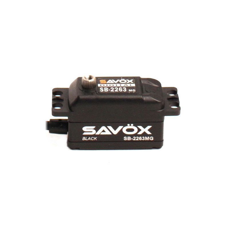 SAVOX BRUSHLESS SERVO LOW-PROFIL SB-2263MGB - SAVOX - SAV-SB2263MGB