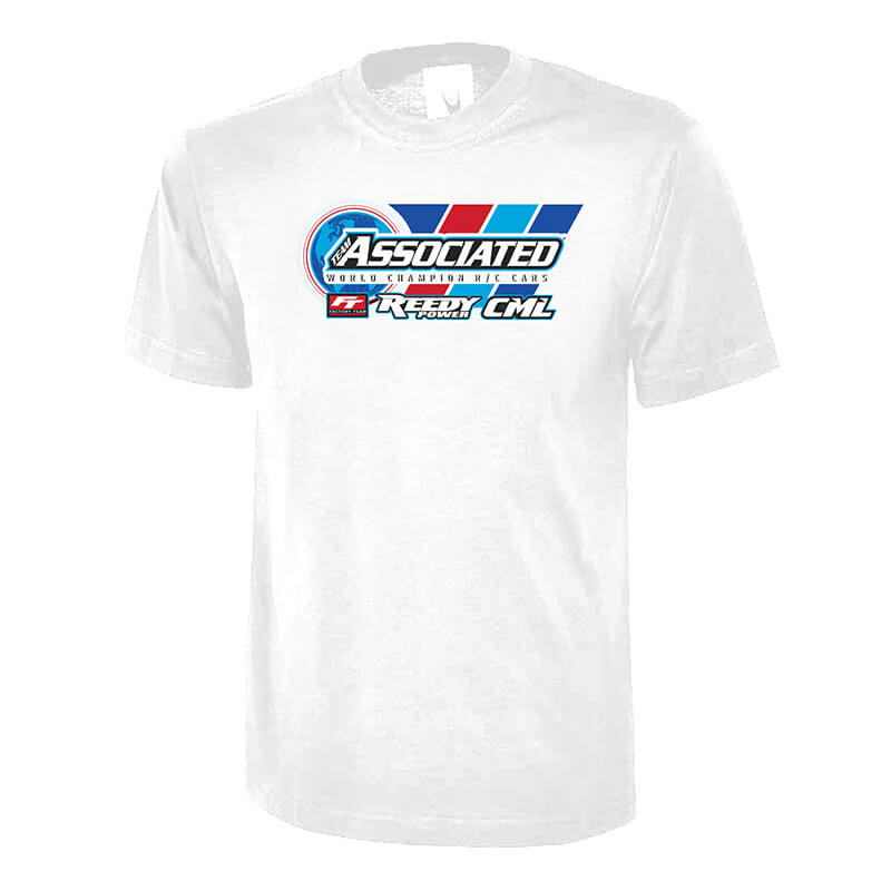 ASSOCIATED/REEDY/FT/CML T-SHIRT - WHITE 3XL - ASSOCIATED - SP006WXXXL