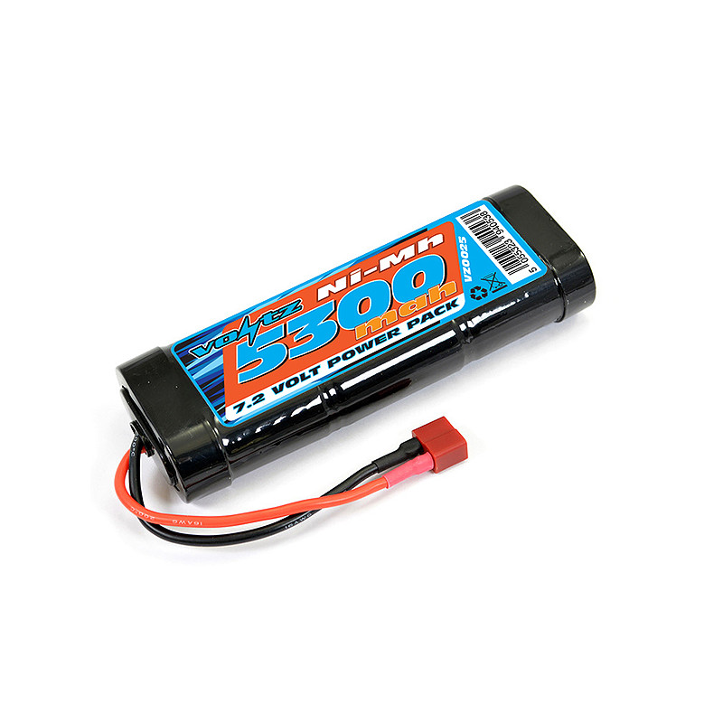 5300mah STICK PACK 7.2V W/DEANS CONNECTOR - VOLTZ - VZ0025D