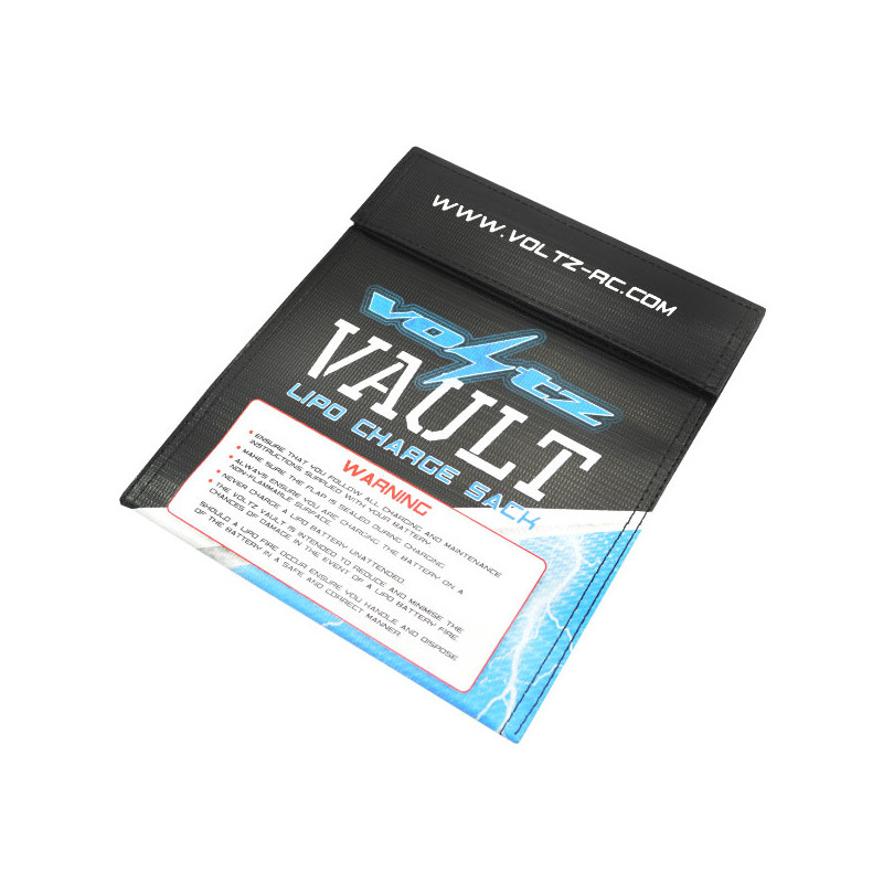 CHARGE VAULT LIPO SACK MEDIUM BAG 22x18cm - VOLTZ - VZ1001