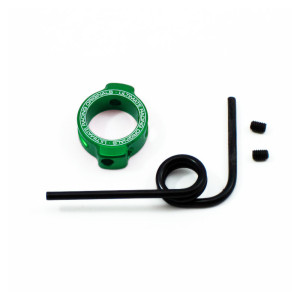 Muffler support alu. ring - Green - ULTIMATE - UR1761-GR