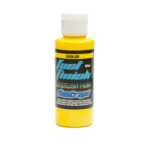 AIRBRUSH PAINT YELLOW - 60ML - FASTRAX - FAST2600-05