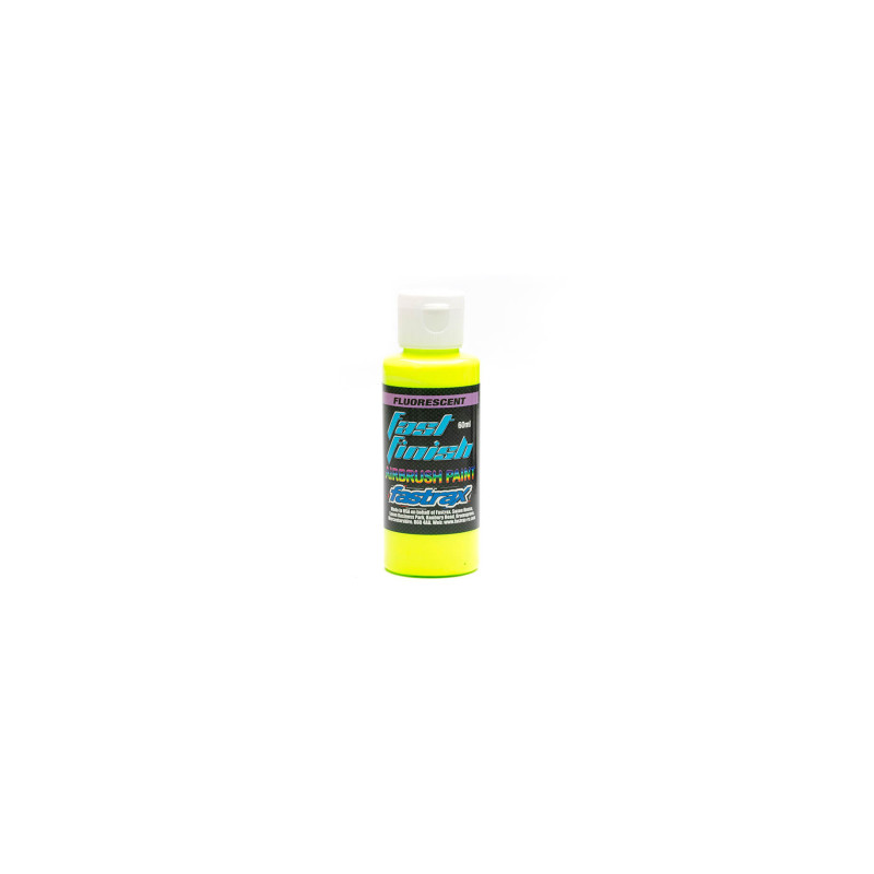 AIRBRUSH PAINT FLO YELLOW - 60ML - FASTRAX - FAST2600-38