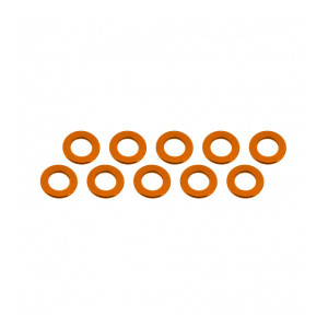 ALUMINUM SHIM  (3x6x0.5mm)   ORANGE (10pcs) - UR1504-G - ULTIMATE