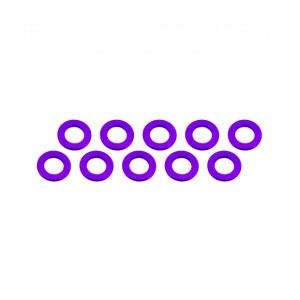 ALUMINUM SHIM (3x6x0.5mm) PURPLE (10pcs) - UR1504-P - ULTIMATE