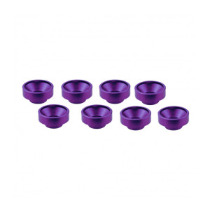 M3 ALUMINUM SERVO WASHER PURPLE (8 pcs) - UR1507-P - ULTIMATE